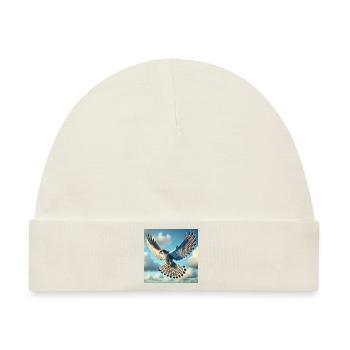 Falcon - Baby Premium Organic Mütze - Naturweiß - Vorne
