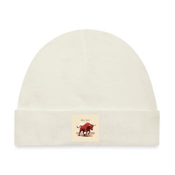 Bull Run - Erfolg, Börse, Reichtum, Geld - Baby Premium Organic Mütze - Naturweiß - Vorne