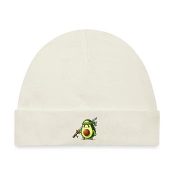 avocado samurai - Baby Premium Organic Mütze - Naturweiß - Vorne