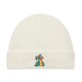Kolibri Vogel Lustiger Sommer - Baby Premium Organic Mütze - Naturweiß - Vorne