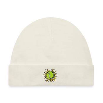 tennisball klecks - Baby Premium Organic Mütze - Naturweiß - Vorne
