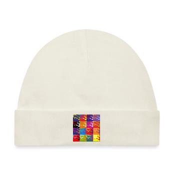 Graffiti - Baby Premium Organic Mütze - Naturweiß - Vorne