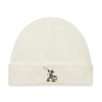 Cowboys - John mit dem Lasso - Baby Premium Organic Mütze - Naturweiß - Vorne