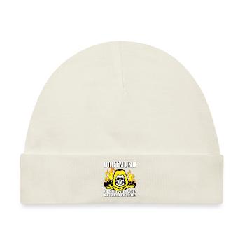 Dortmund ..durch die Hölle! Fußball Fanshirt Triko - Baby Premium Organic Mütze - Naturweiß - Vorne