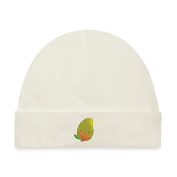 Frucht Fruchtig Geschenk - Baby Premium Organic Mütze - Naturweiß - Vorne