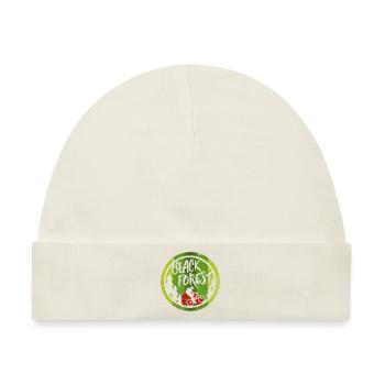 Black Forest - Baby Premium Organic Mütze - Naturweiß - Vorne