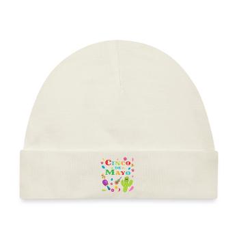 Cinco de Mayo - Baby Premium Organic Mütze - Naturweiß - Vorne