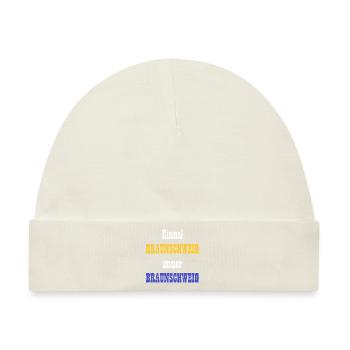 Braunschweig Design - Baby Premium Organic Mütze - Naturweiß - Vorne