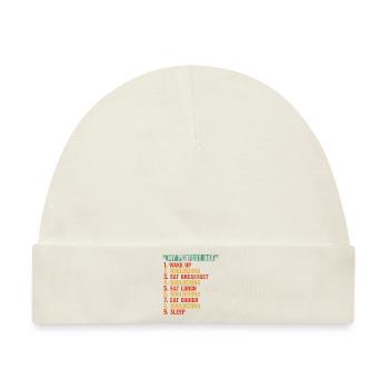 Bouldern Bouldern Geschenk - Baby Premium Organic Mütze - Naturweiß - Vorne
