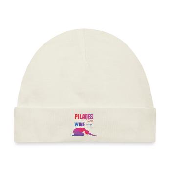 Pilates - Baby Premium Organic Mütze - Naturweiß - Vorne