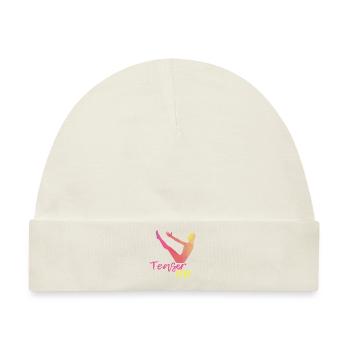Pilates Geschenk - Baby Premium Organic Mütze - Naturweiß - Vorne