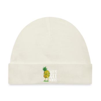 Ananas - Baby Premium Organic Mütze - Naturweiß - Vorne