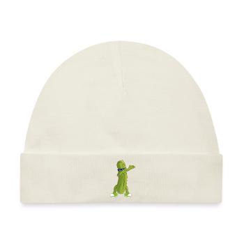 Pickle-Liebhaber? Dabbing Gurke Dab Swag Swagger - Baby Premium Organic Mütze - Naturweiß - Vorne
