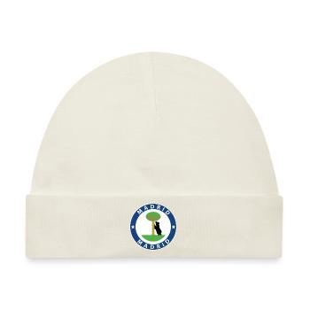 Madrid - Baby Premium Organic Mütze - Naturweiß - Vorne
