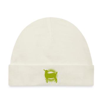 Ziege - Bock - Geiß - Bauernhof - Zoo - Urlaub - Baby Premium Organic Mütze - Naturweiß - Vorne