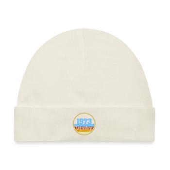 Legendary 1973 - Baby Premium Organic Mütze - Naturweiß - Vorne