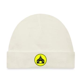 Kirche glaube - Baby Premium Organic Mütze - Naturweiß - Vorne