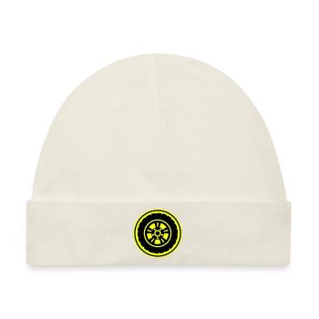 Reifen tuning - Baby Premium Organic Mütze - Naturweiß - Vorne