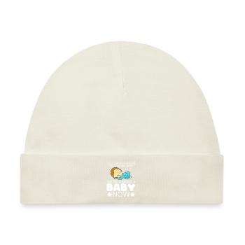 Elternschaft Mutterschaft Elternschaft Schwangerschaft Tee - Baby Premium Organic Mütze - Naturweiß - Vorne