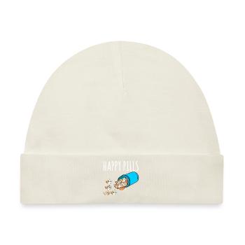 Pocket Persian Cute Feline Feral Meow Pet Animals - Baby Premium Organic Mütze - Naturweiß - Vorne