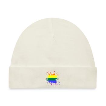 LGBTQ Pride Month - Baby Premium Organic Mütze - Naturweiß - Vorne