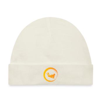 Sporty Hobby Leidenschaft Bodyboard - Baby Premium Organic Mütze - Naturweiß - Vorne