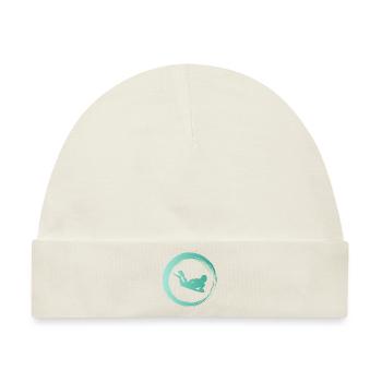 Sporty Hobby Leidenschaft Bodyboard - Baby Premium Organic Mütze - Naturweiß - Vorne
