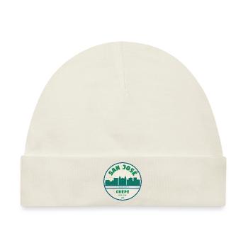 San José Chepe Skyline - Baby Premium Organic Mütze - Naturweiß - Vorne