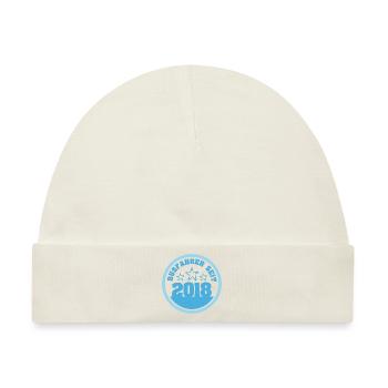 Bus 2018 - Baby Premium Organic Mütze - Naturweiß - Vorne