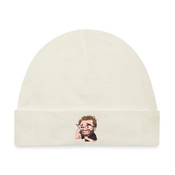 Lol Manny - Baby Premium Organic Mütze - Naturweiß - Vorne