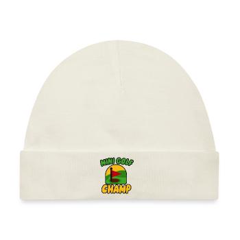 Golf Champ - Baby Premium Organic Mütze - Naturweiß - Vorne