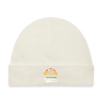 Born in June 1966 Birthday Gift June 1966 - Baby Premium Organic Mütze - Naturweiß - Vorne
