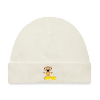 ERDMÄNNCHEN - STERNSCHNUPPE - SURFER - TIER - Baby Premium Organic Mütze - Naturweiß - Vorne