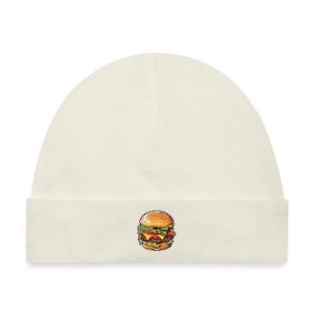 Cheeseburger Magie - Baby Premium Organic Mütze - Naturweiß - Vorne