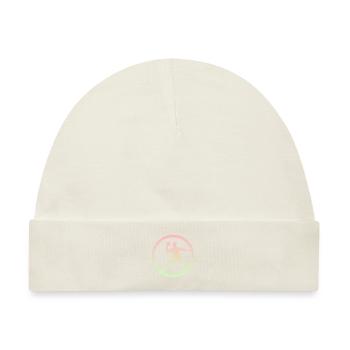 Tischtennisschläger Tischtennisschläger - Baby Premium Organic Mütze - Naturweiß - Vorne