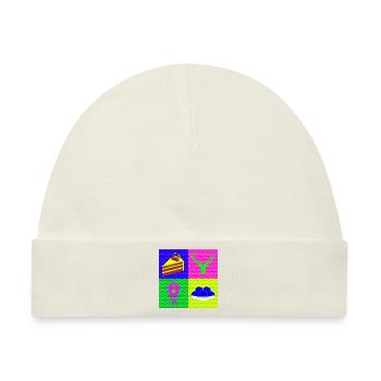 Schwarzwälder Quartett - Baby Premium Organic Mütze - Naturweiß - Vorne