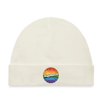 LGBTQ Equality - Baby Premium Organic Mütze - Naturweiß - Vorne