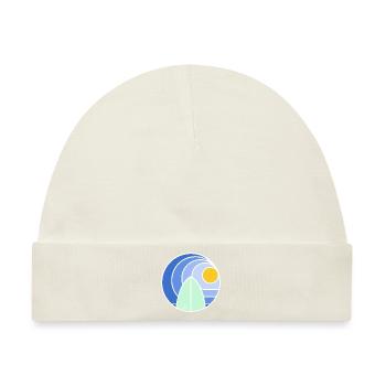 Surf Sundowner II (white) - Baby Premium Organic Mütze - Naturweiß - Vorne