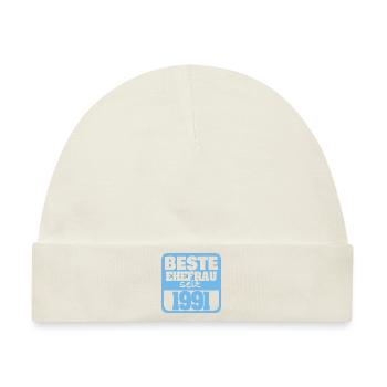 Ehe 1991 - Baby Premium Organic Mütze - Naturweiß - Vorne