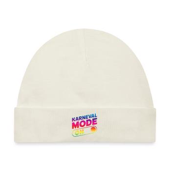 Karneval Mode On Fasching Fasnet - Baby Premium Organic Mütze - Naturweiß - Vorne
