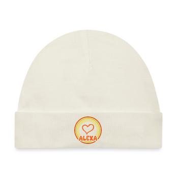 Alexa - Baby Premium Organic Mütze - Naturweiß - Vorne