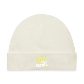 Ibiza 2025 Crew - Baby Premium Organic Mütze - Naturweiß - Vorne