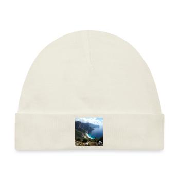 Landschaft - Baby Premium Organic Mütze - Naturweiß - Vorne