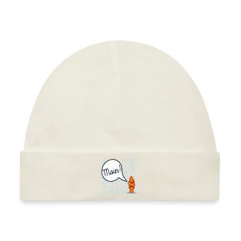 HAMBURG MOIN FRANZBRÖTCHEN - Baby Premium Organic Mütze - Naturweiß - Vorne