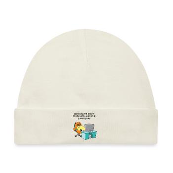 Powernapping - Kaffeetasse - Baby Premium Organic Mütze - Naturweiß - Vorne