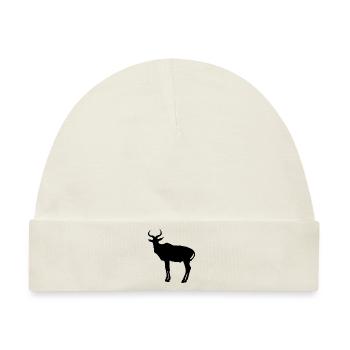 Antilope - Baby Premium Organic Mütze - Naturweiß - Vorne