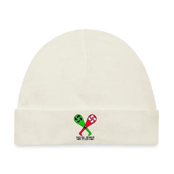 Euskal Pilotari Design - Baby Premium Organic Mütze - Naturweiß - Vorne