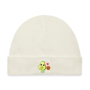Avocado Trend 2021 - Avo Wanted - Baby Premium Organic Mütze - Naturweiß - Vorne