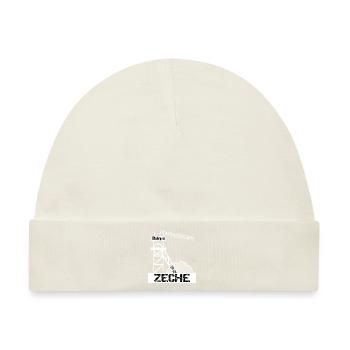 Ruhrpott Zeche - Baby Premium Organic Mütze - Naturweiß - Vorne