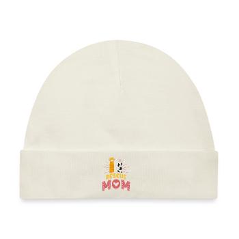Tierheim Tierschutz Tierrechtler Geschenkidee - Baby Premium Organic Mütze - Naturweiß - Vorne